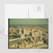 Uitzicht van het paleis briefkaart (Voorkant / Achterkant)