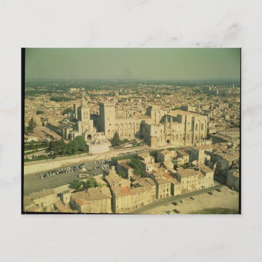 Uitzicht van het paleis briefkaart (Voorkant)