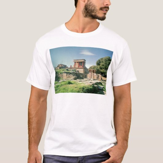 Uitzicht van het paleis Knossos T-shirt (Voorkant)