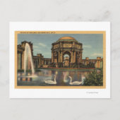 Uitzicht van het paleis van fijne kunsten briefkaart (Voorkant)