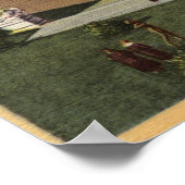 Uitzicht van het paleis van het Hongerlegioen Poster (Hoek)