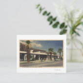 Uitzicht van het Palm Springs-hotel Briefkaart (Staand voorkant)