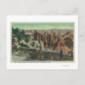 Uitzicht van het park briefkaart (Voorkant)