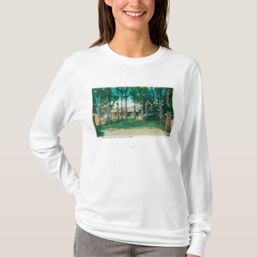 Uitzicht van het park Idaho voor het gemeentetoeri T-shirt (Voorkant)