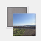 Uitzicht van het Park van Castaways, Krankel Newpo Magneet (Voorkant / Achterkant)