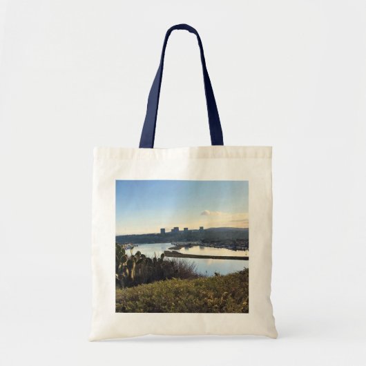 Uitzicht van het Park van Castaways, Krankel Newpo Tote Bag (Voorkant)