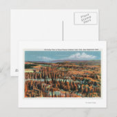 Uitzicht van het park vanuit het inspiratiepunt briefkaart (Voorkant / Achterkant)