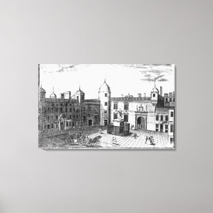 Uitzicht van het Parlement Canvas Afdruk