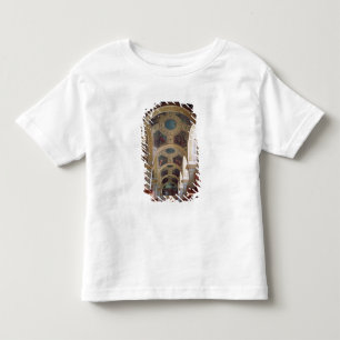 Uitzicht van het plafond van de geboden bibliothee kinder shirts