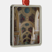 Uitzicht van het plafond van de geboden bibliothee metalen ornament (Rechts)