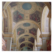 Uitzicht van het plafond van de geboden bibliothee tegeltje (Voorkant)