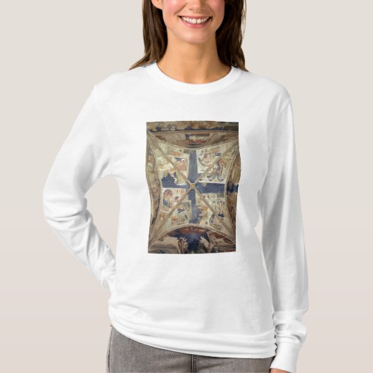 Uitzicht van het plafond van het kapel van de Tine T-shirt (Voorkant)