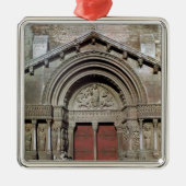 Uitzicht van het portaal metalen ornament (Voorkant)