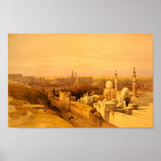 Uitzicht van het Poster van Caïro (Voorkant)