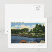 Uitzicht van het punt Spruce Briefkaart (Voorkant / Achterkant)