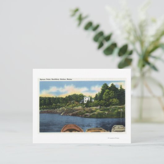 Uitzicht van het punt Spruce Briefkaart (Staand voorkant)