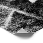 Uitzicht van het raam bij Le Gras Poster (Hoek)