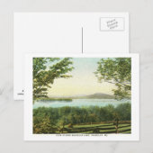 Uitzicht van het Rangeley Lake, Maine  Briefkaart (Voorkant / Achterkant)