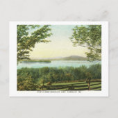 Uitzicht van het Rangeley Lake, Maine  Briefkaart (Voorkant)