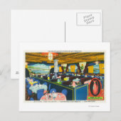 Uitzicht van het restaurant Riviera Briefkaart (Voorkant / Achterkant)