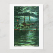 Uitzicht van het Restaurant Ship Hotel Briefkaart (Voorkant)