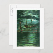 Uitzicht van het Restaurant Ship Hotel Briefkaart (Voorkant / Achterkant)