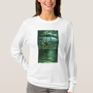 Uitzicht van het Restaurant Ship Hotel T-shirt