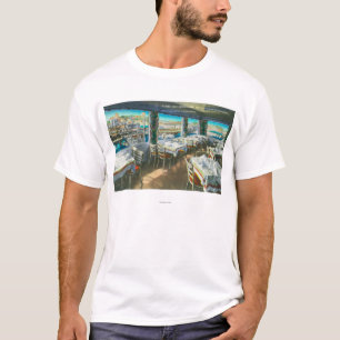 Uitzicht van het restaurant Vista del Mar T-shirt