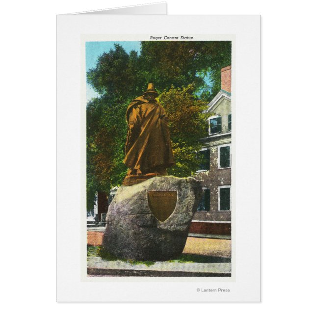 Uitzicht van het Roger Conant Statue (Voorkant)