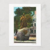Uitzicht van het Roger Conant Statue Briefkaart (Voorkant)