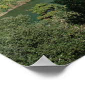 Uitzicht van het Romeinse aquaduct, gebouwd c.19 B Poster (Hoek)