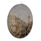 Uitzicht van het Romeinse Rijk (Verbruik van Rijk) Dartbord (Voorkant Links)