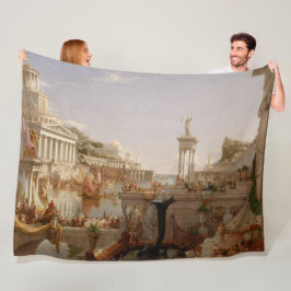 Uitzicht van het Romeinse Rijk (Verbruik van Rijk) Fleece Deken