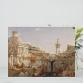 Uitzicht van het Romeinse Rijk (Verbruik van Rijk) Kaart (Staand voorkant)