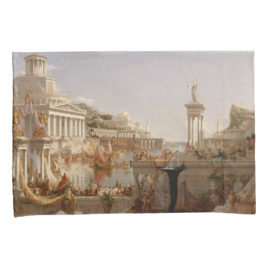 Uitzicht van het Romeinse Rijk (Verbruik van Rijk) Kussensloop (Voorkant-Rechts)