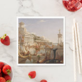 Uitzicht van het Romeinse Rijk (Verbruik van Rijk) Servet (Insitu)