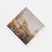 Uitzicht van het Romeinse Rijk (Verbruik van Rijk) Servet (Hoek)