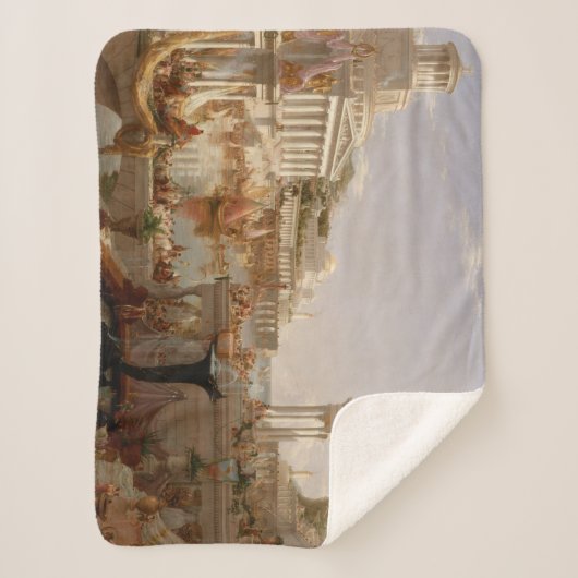 Uitzicht van het Romeinse Rijk (Verbruik van Rijk) Sherpa Deken (Voorkant)