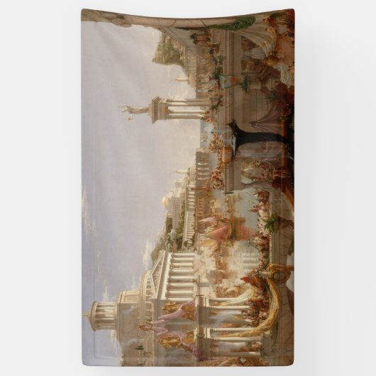 Uitzicht van het Romeinse Rijk (Verbruik van Rijk) Spandoek (Verticaal)