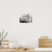 Uitzicht van het Royal Panopticon of Science and Poster (Keuken)