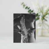 Uitzicht van het ruggenmerg briefkaart (Staand voorkant)