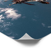 Uitzicht van het Russische Mir Space Station van D Poster (Hoek)
