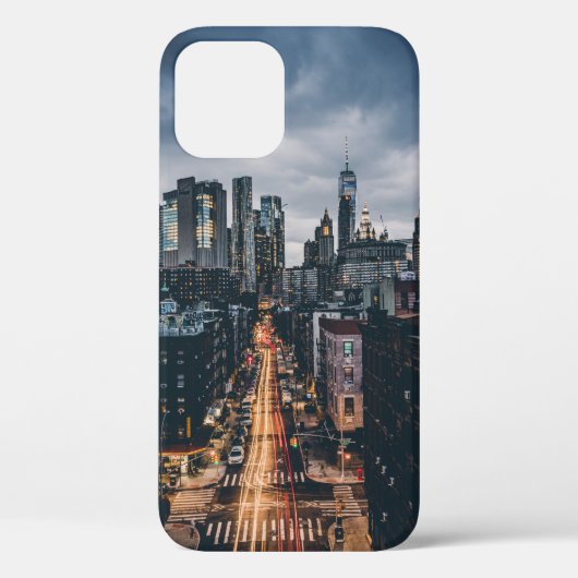 UITZICHT VAN HET SCHERM VAN DE STAD VAN SKYLINE VA Case-Mate iPhone CASE (Achterkant)