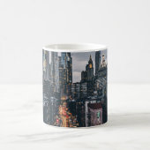 UITZICHT VAN HET SCHERM VAN DE STAD VAN SKYLINE VA KOFFIEMOK (Center)