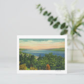 Uitzicht van het Seneca Lake Briefkaart (Staand voorkant)