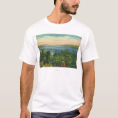 Uitzicht van het Seneca Lake T-shirt (Voorkant)