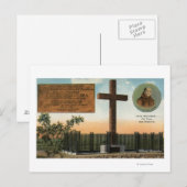 Uitzicht van het Serra Monument, Old Town San Dieg Briefkaart (Voorkant / Achterkant)