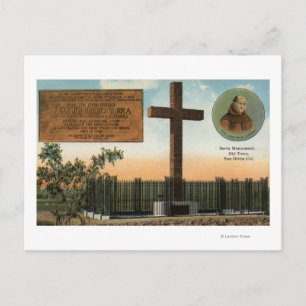 Uitzicht van het Serra Monument, Old Town San Dieg Briefkaart
