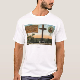 Uitzicht van het Serra Monument, Old Town San Dieg T-shirt
