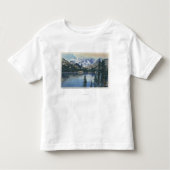 Uitzicht van het Shadow Lake, Sierra Nevada Mounta Kinder Shirts (Voorkant)
